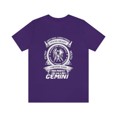 Gemini Unisex Jersey Short Sleeve Tee