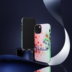 Purple Notes Music iPhone Tough Cases