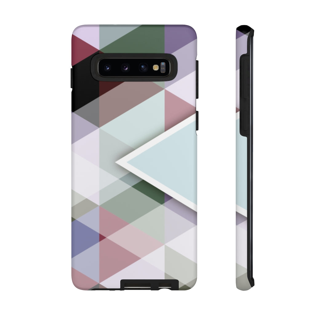 Plaid Geometric Samsung Galaxy Tough Cases