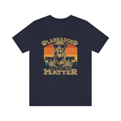 Labrador Lives Matter Unisex Jersey Short Sleeve Tee