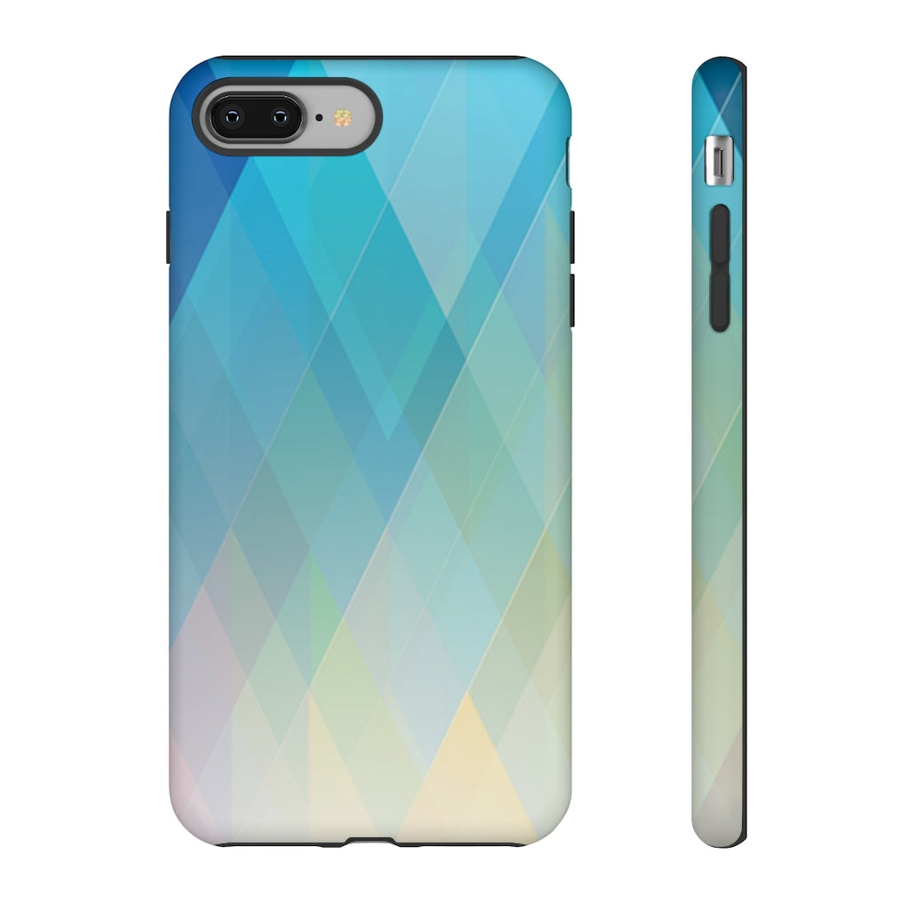 Plaid Geometric iPhone Tough Cases