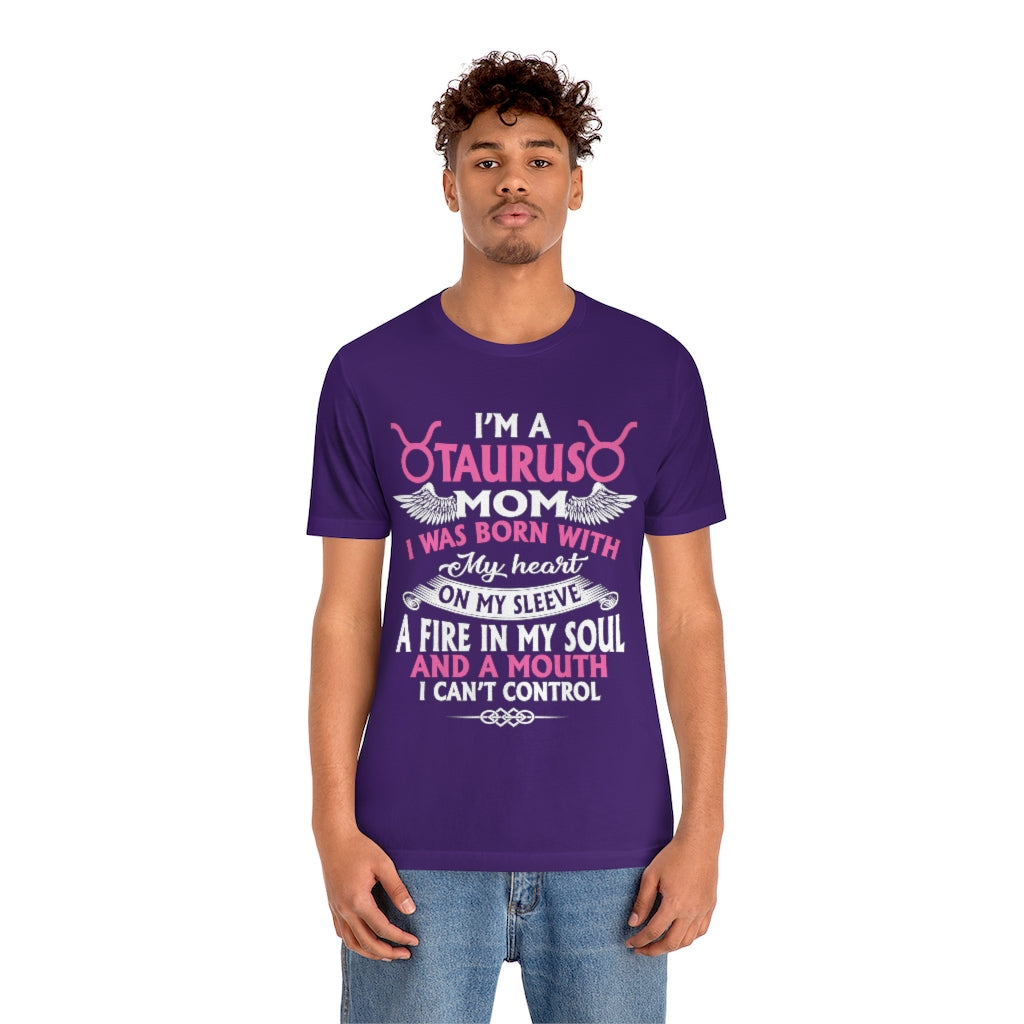 Taurus Unisex Jersey Short Sleeve Tee