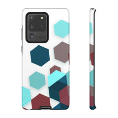 Hexagon Geometric Samsung Galaxy Tough Cases