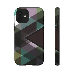 Plaid Geometric iPhone Tough Cases