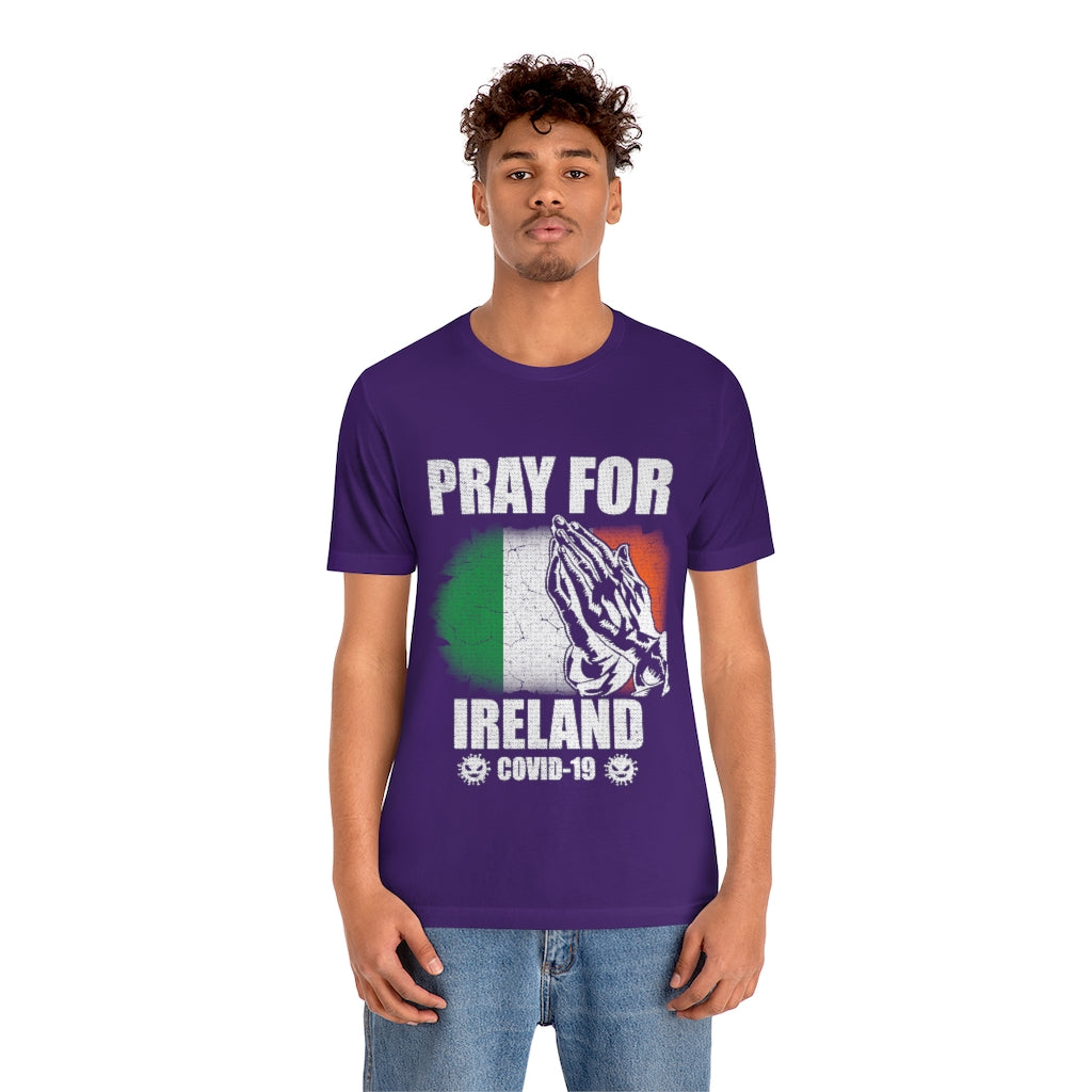 Pray For Ireland Unisex Jersey Short Sleeve Tee