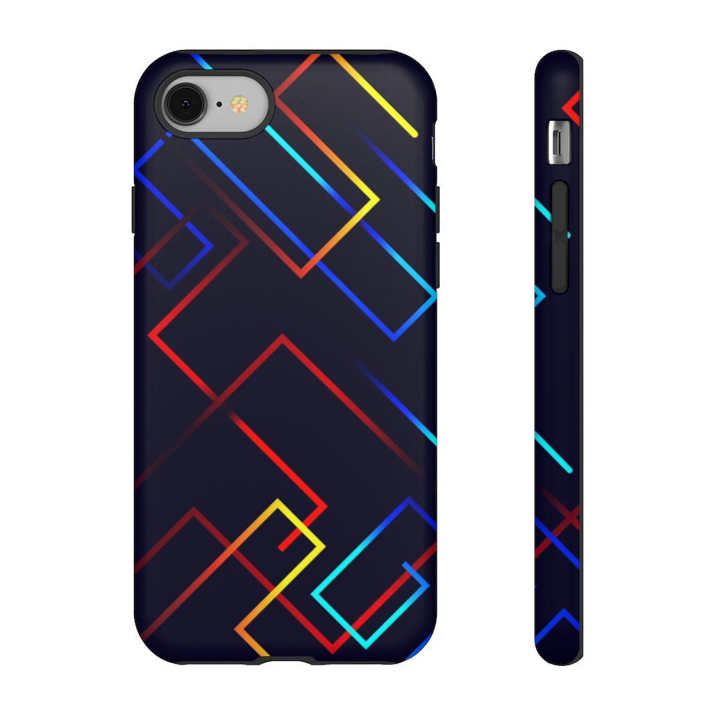 Tangled Geometric iPhone Tough Cases