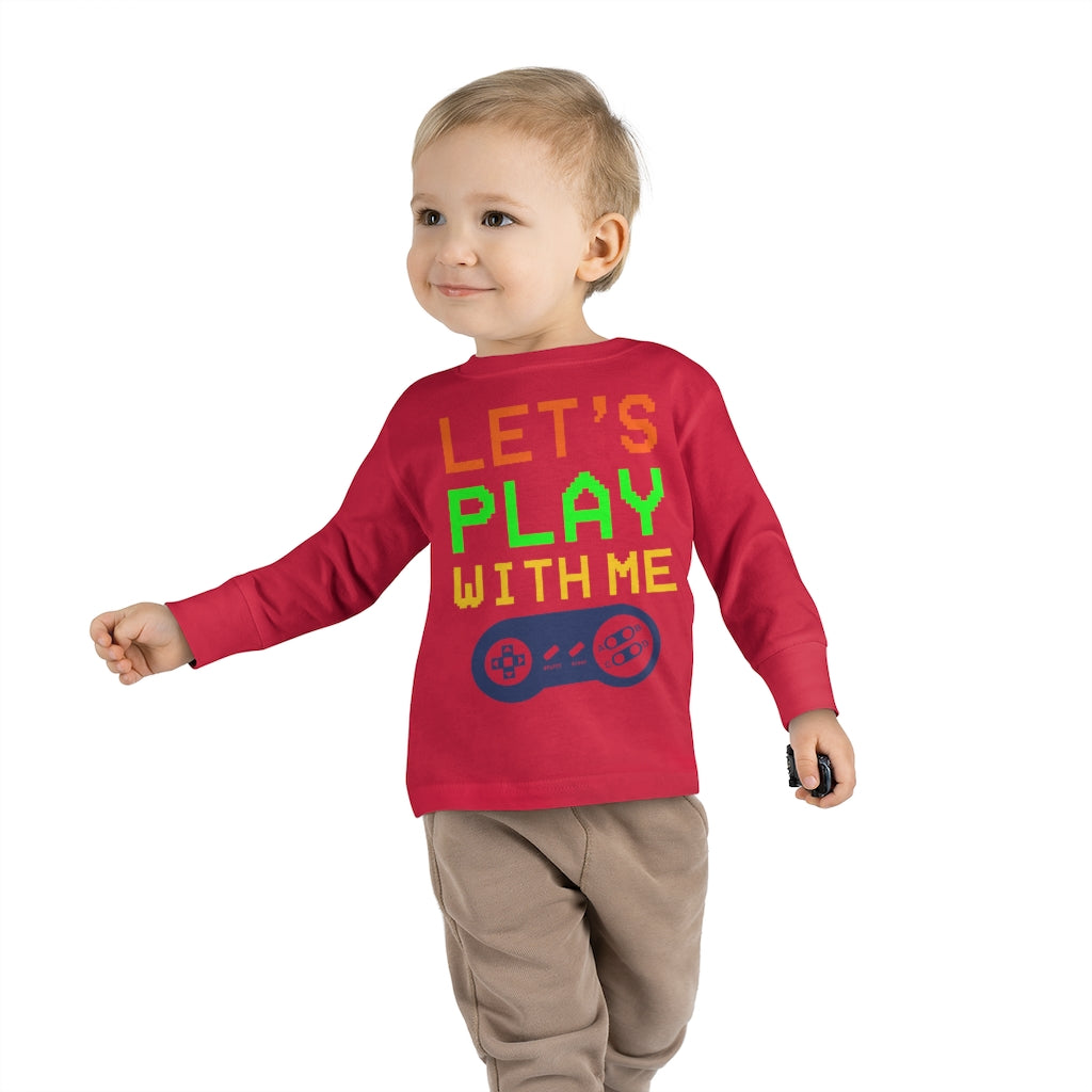 Let's Play Toddler Long Sleeve Tee