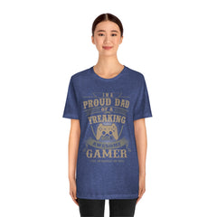 Proud Dad Unisex Jersey Short Sleeve Tee
