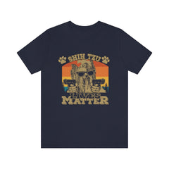 Shih Tzu Lives Matter Unisex Jersey Short Sleeve Tee