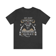 Hunting Repeat Unisex Jersey Short Sleeve Tee