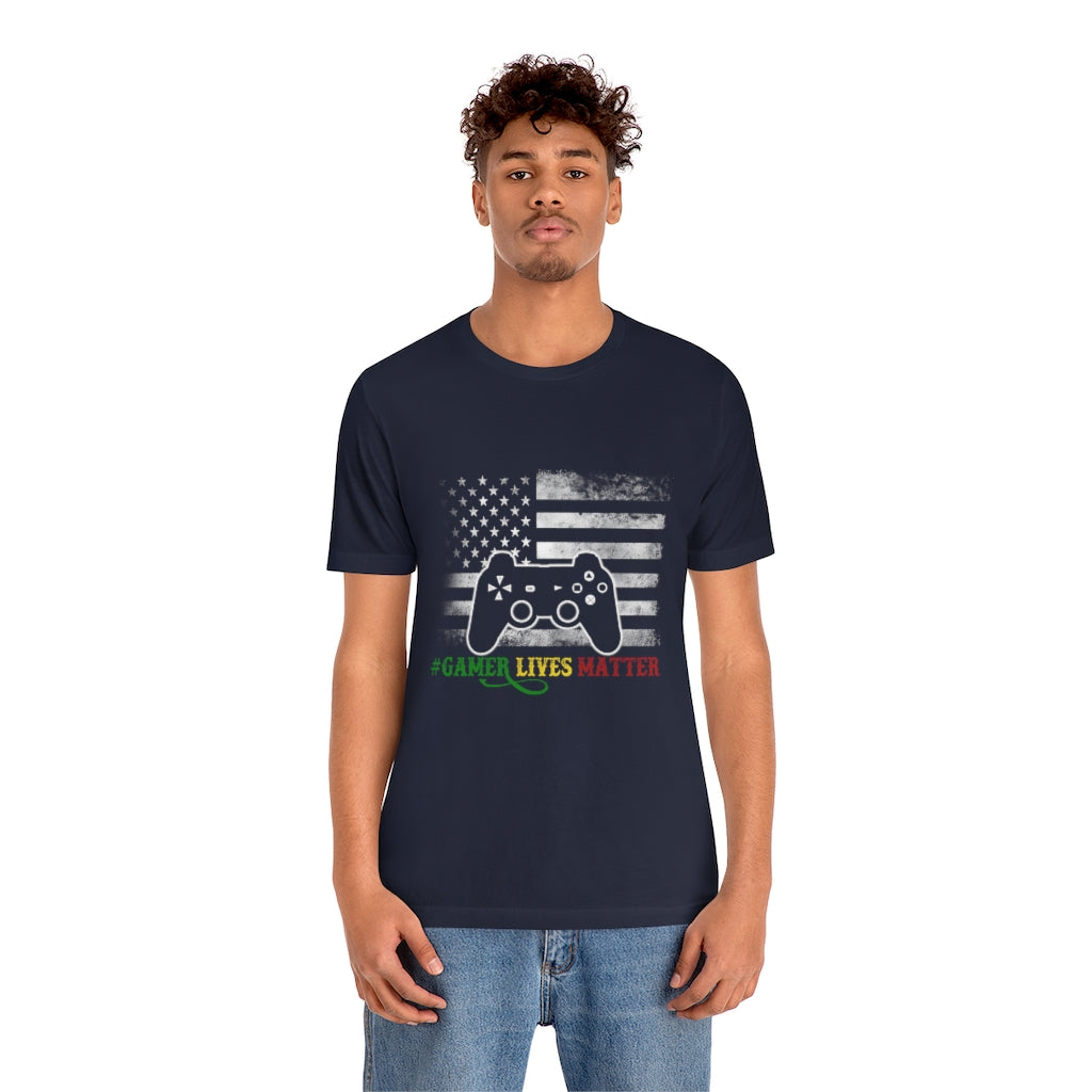 Gamer Lives Matter Unisex Jersey Short Sleeve Tee