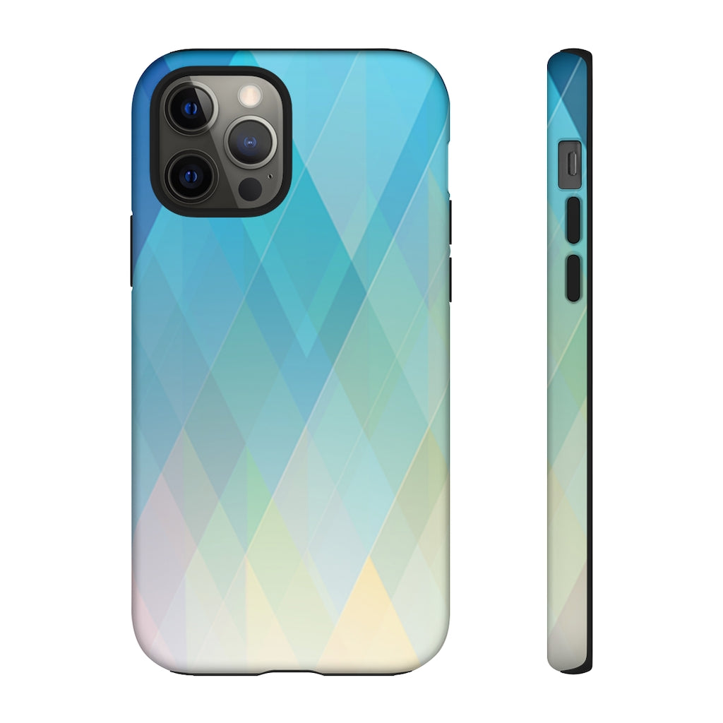 Plaid Geometric iPhone Tough Cases