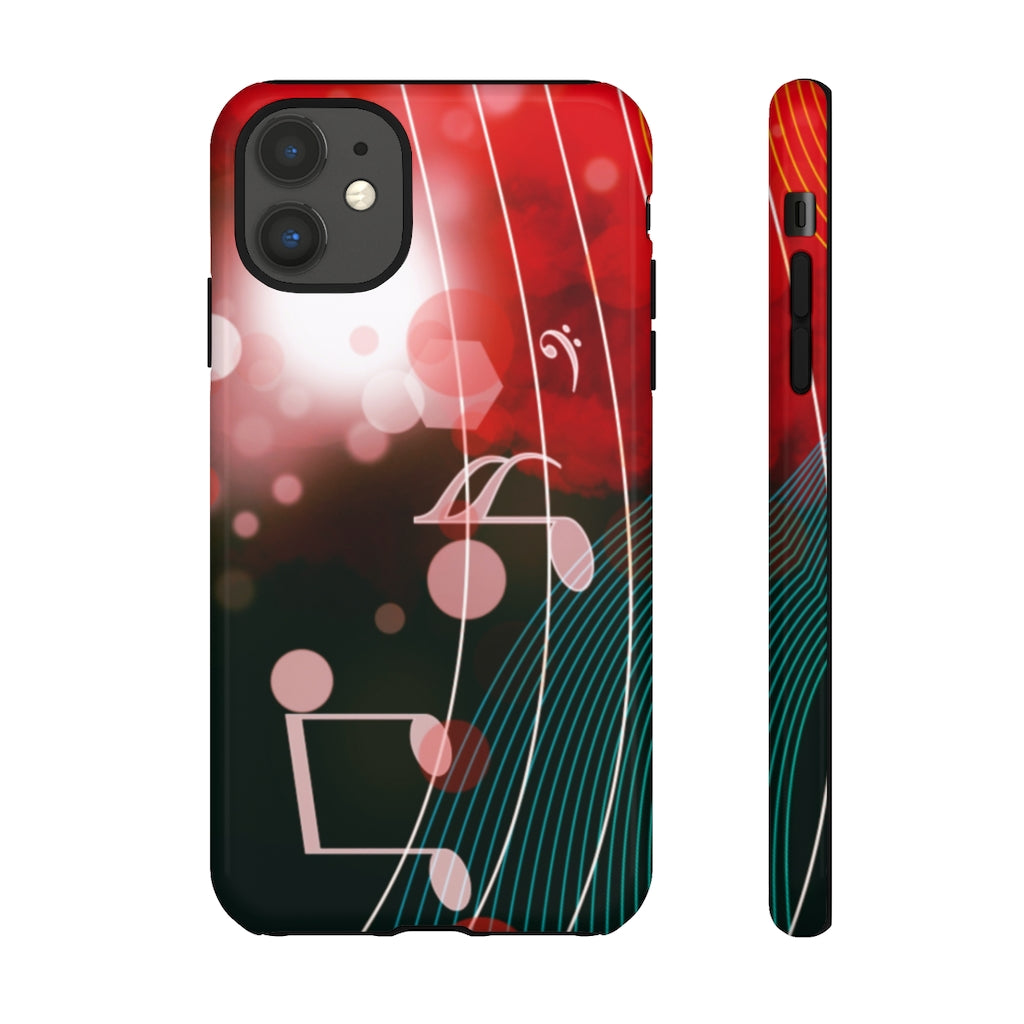 Lost Notes Music iPhone Tough Cases