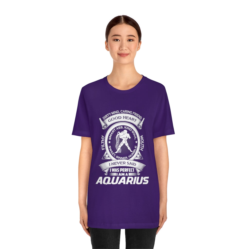 Aquarius Unisex Jersey Short Sleeve Tee