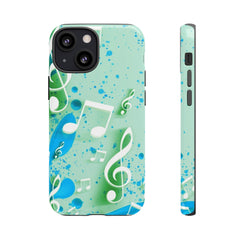 Splash Of Music iPhone Tough Cases