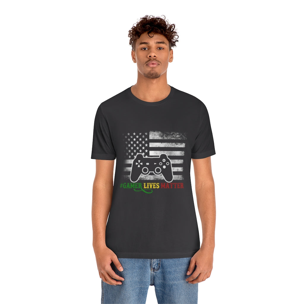 Gamer Lives Matter Unisex Jersey Short Sleeve Tee