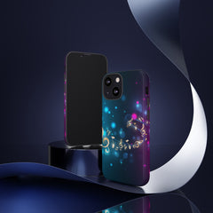 Golden Notes Music iPhone Tough Cases