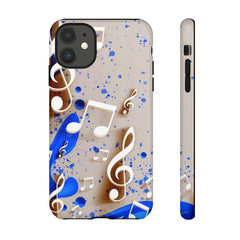 Splash Of Music iPhone Tough Cases