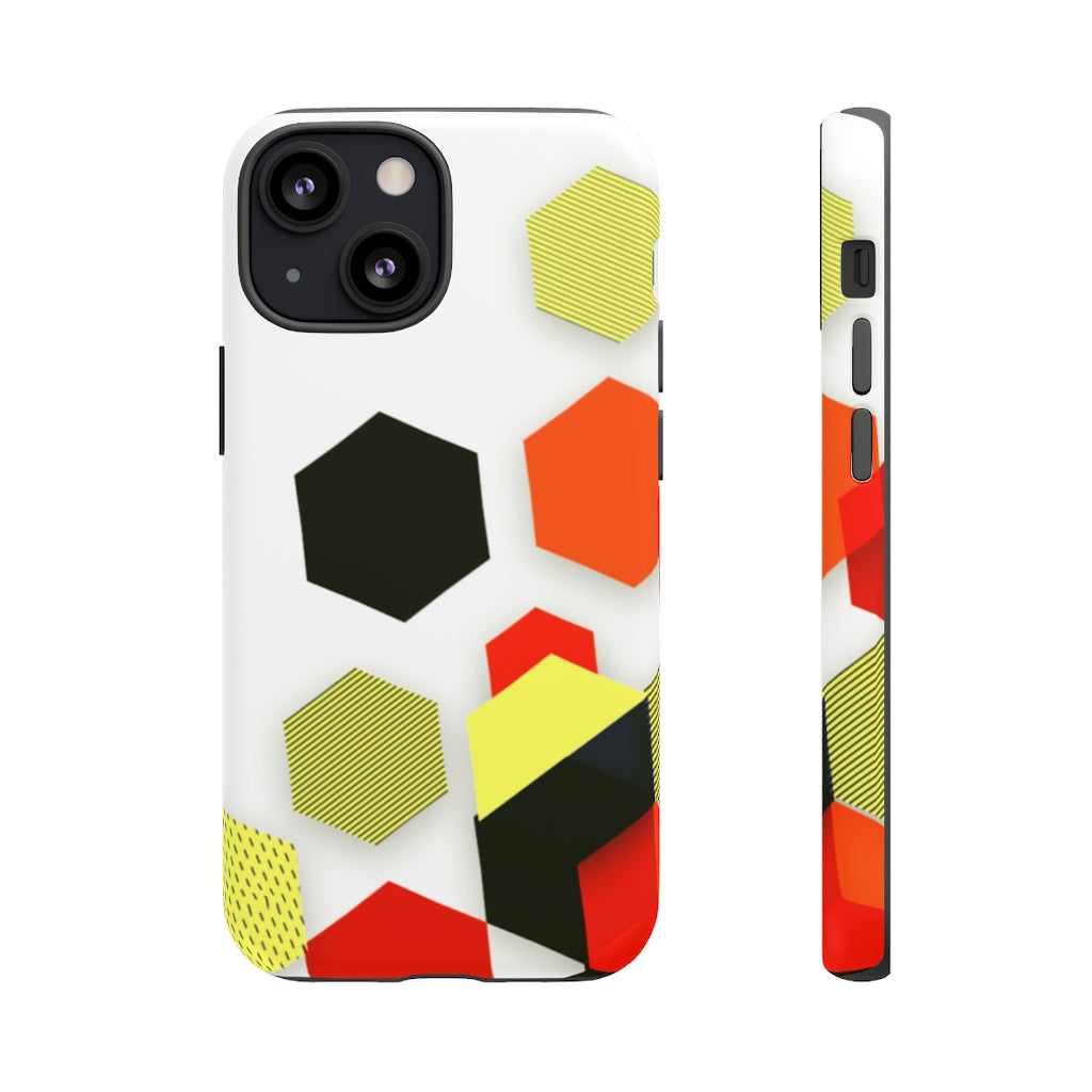 Hexagon Geometric iPhone Tough Cases