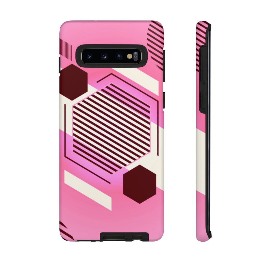 Hexagon Geometric Samsung Galaxy Tough Cases