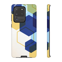 Hexagon Geometric Samsung Galaxy Tough Cases