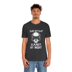 Gamer By Night Unisex Jersey Short Sleeve Tee