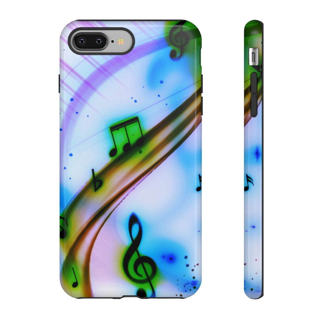 Mystic Swirl Music iPhone Tough Cases