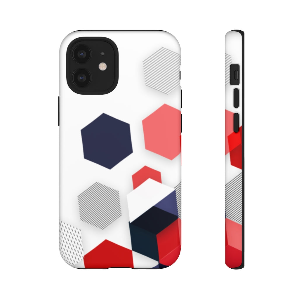 Hexagon Geometric iPhone Tough Cases