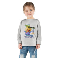 Team Work Toddler Long Sleeve Tee
