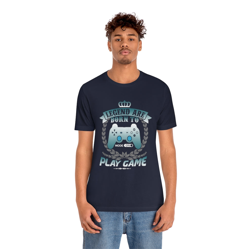 Born To Game Unisex Jersey Short Sleeve Tee