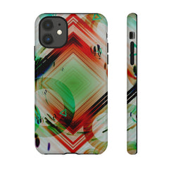 Abstract Geometric iPhone Tough Cases