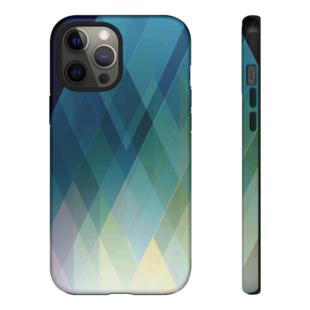 Plaid Geometric iPhone Tough Cases