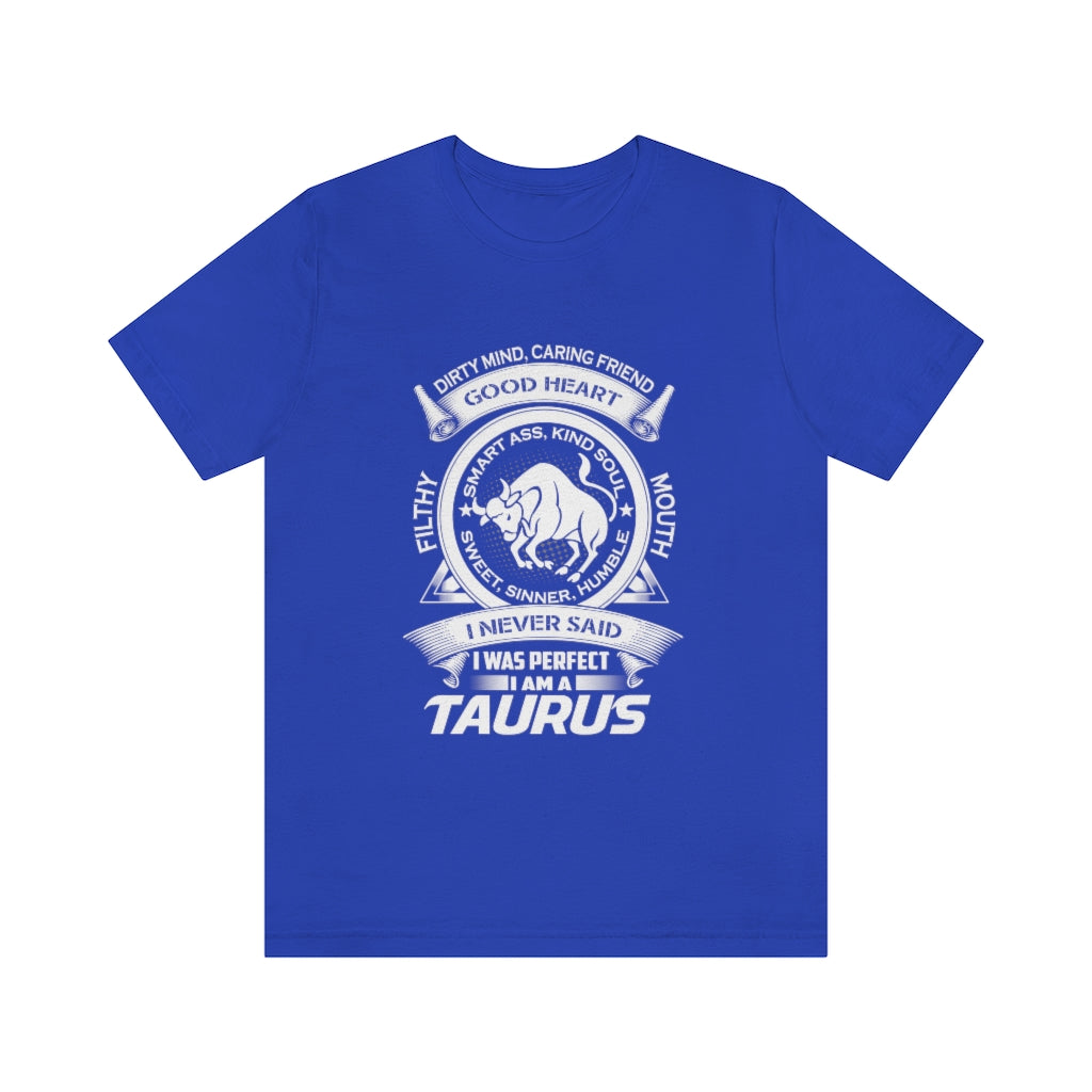 Taurus Unisex Jersey Short Sleeve Tee