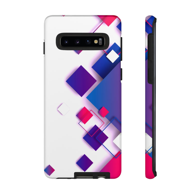 Cubed Geometric Samsung Galaxy Tough Cases