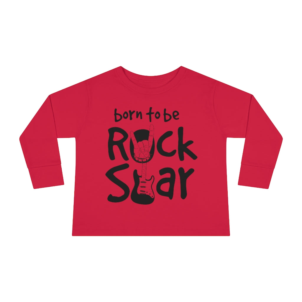 Rock Star Toddler Long Sleeve Tee