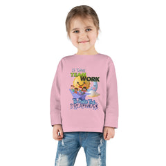 Team Work Toddler Long Sleeve Tee