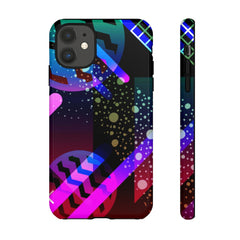 Zigzag Geometric iPhone Tough Cases