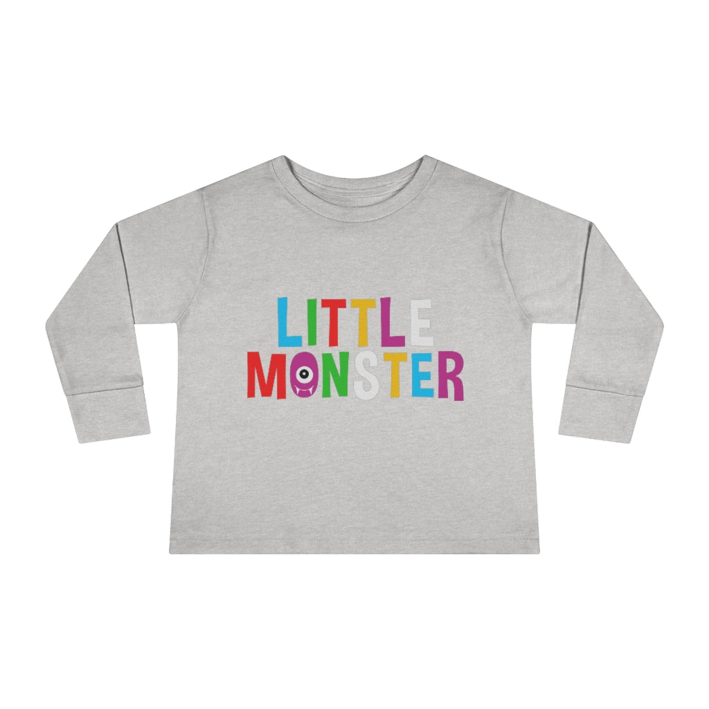 Little Monster Toddler Long Sleeve Tee