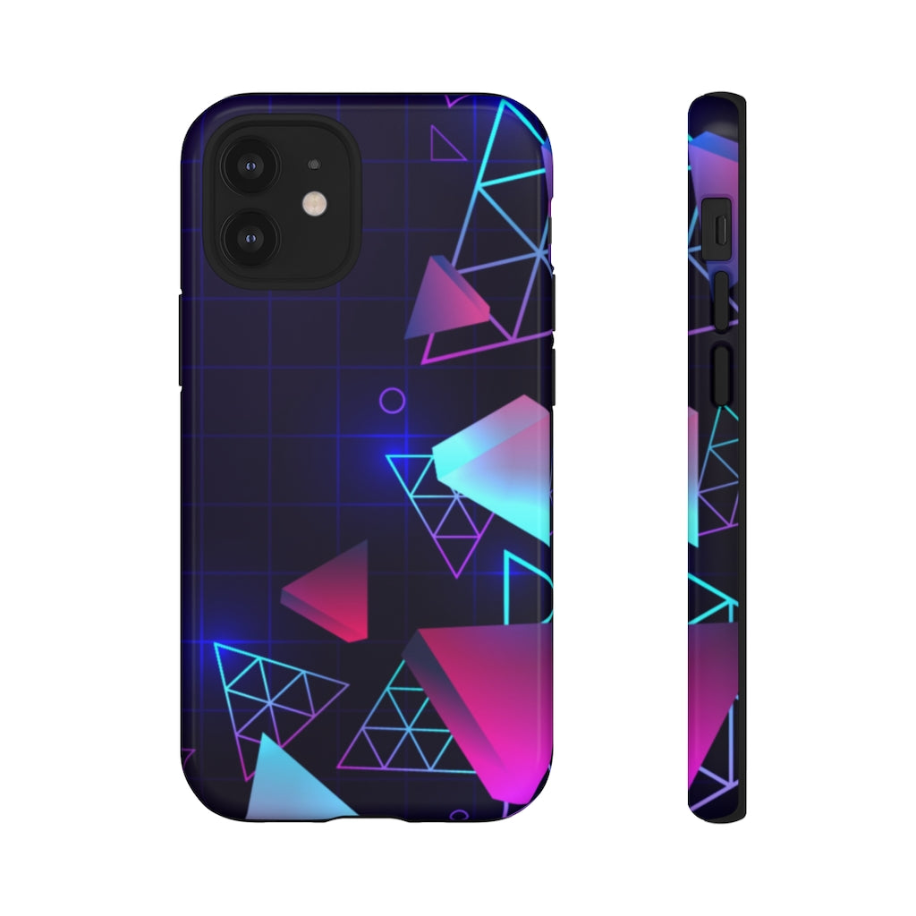 Retro Geometric iPhone Tough Cases