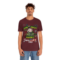 One Man Army Unisex Jersey Short Sleeve Tee