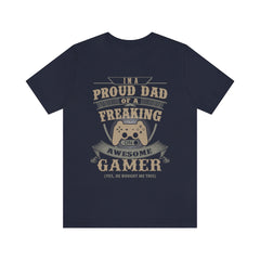 Proud Dad Unisex Jersey Short Sleeve Tee