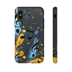 Splash Of Music iPhone Tough Cases