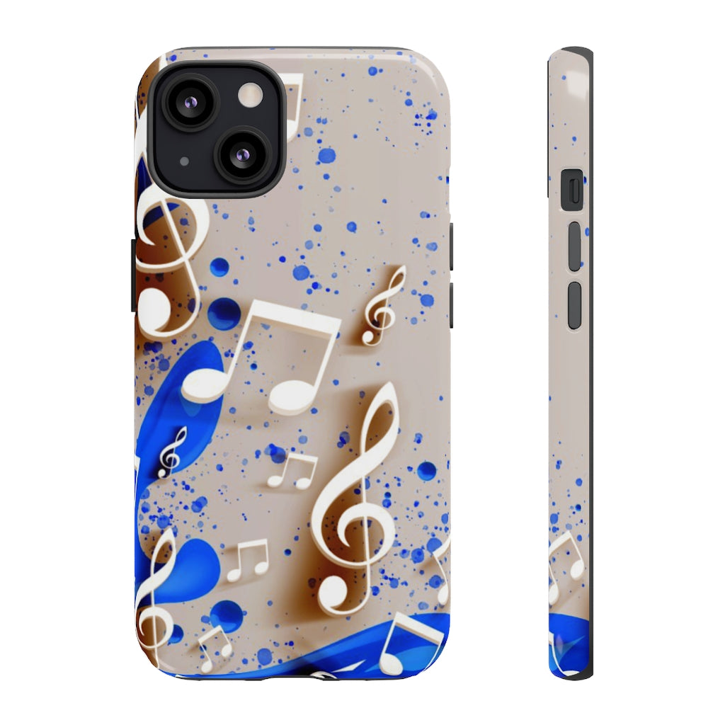 Splash Of Music iPhone Tough Cases