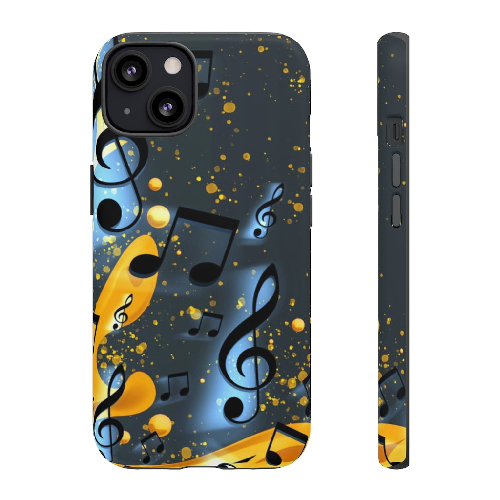 Splash Of Music iPhone Tough Cases