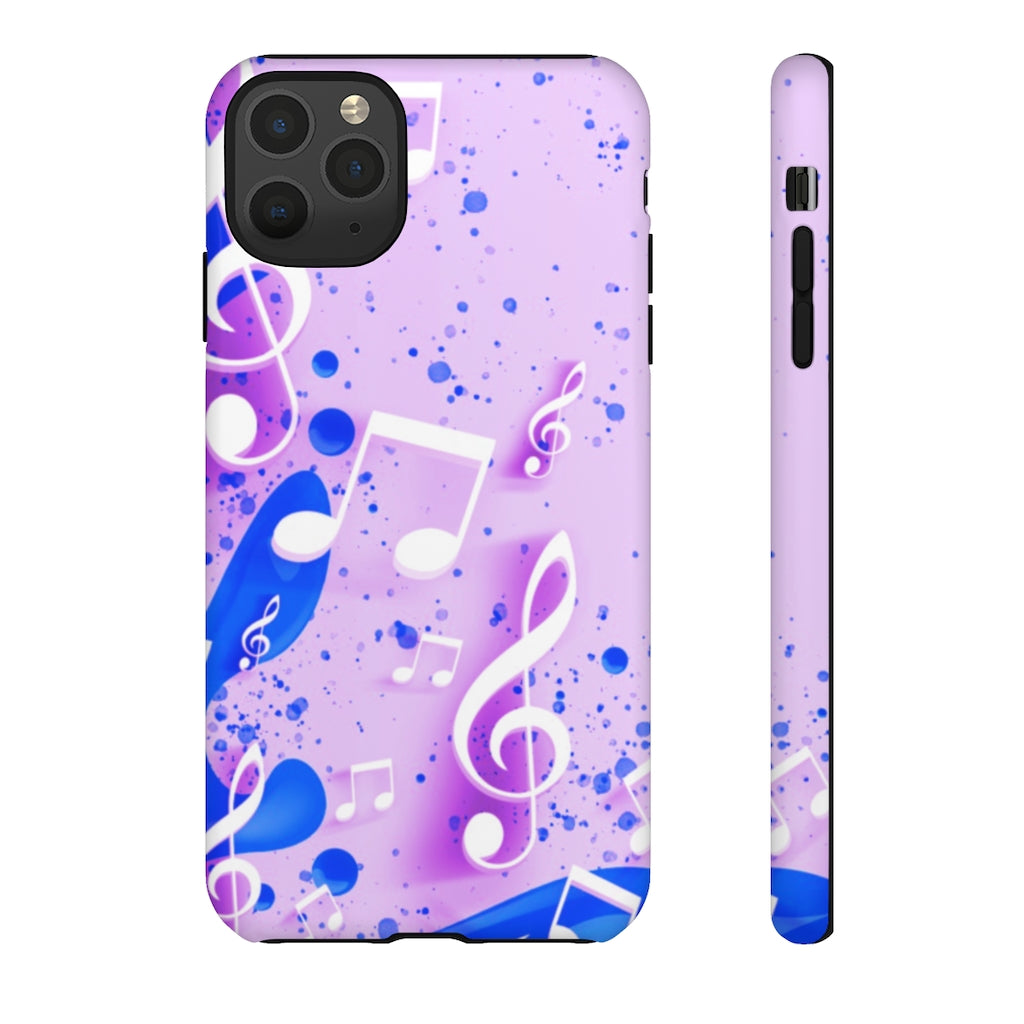 Splash Of Music iPhone Tough Cases