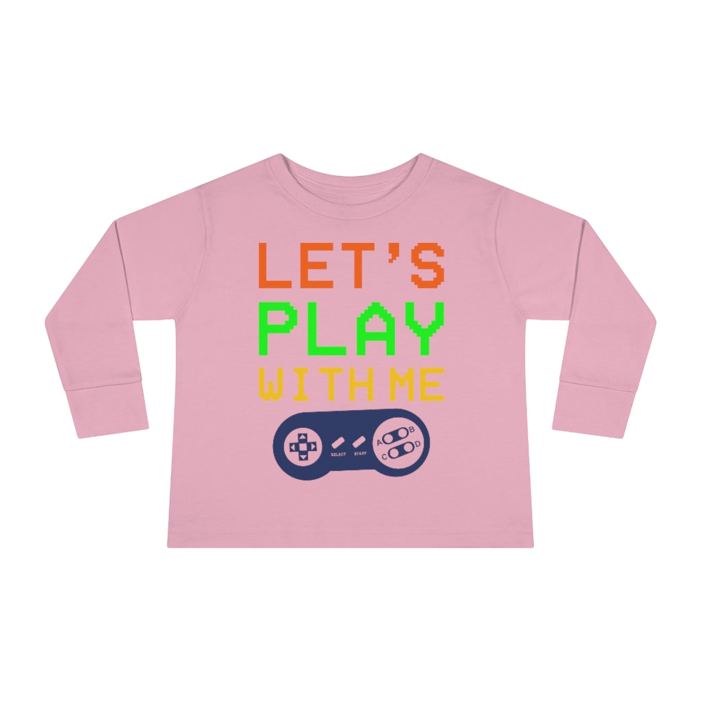 Let's Play Toddler Long Sleeve Tee