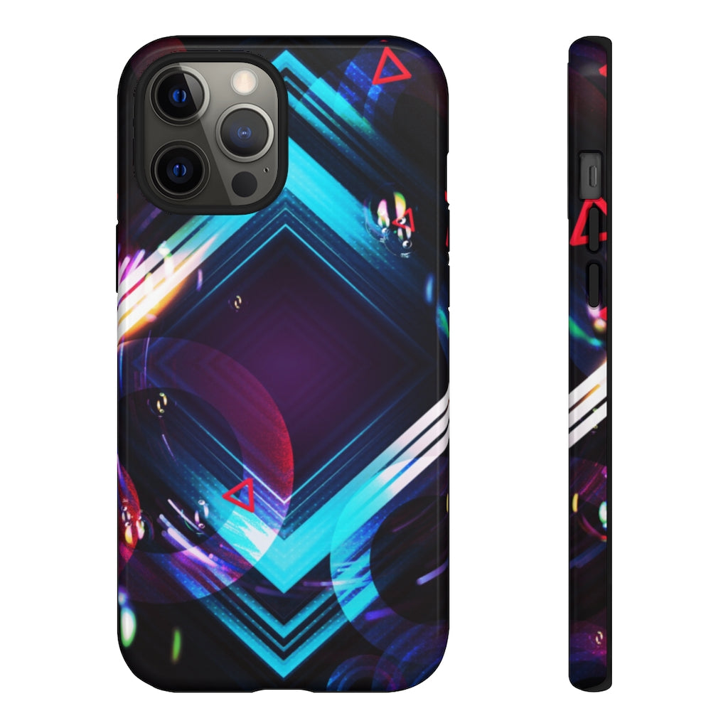 Abstract Geometric iPhone Tough Cases