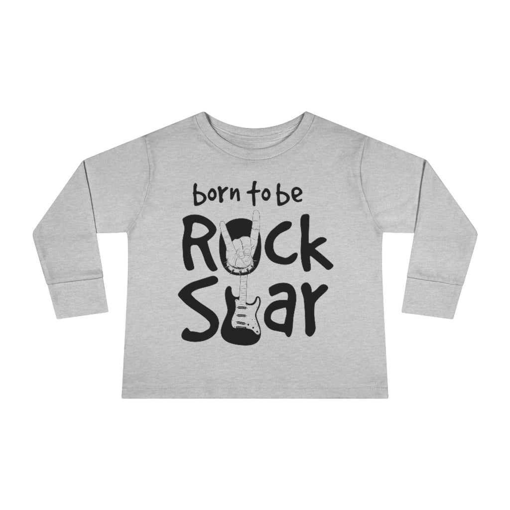 Rock Star Toddler Long Sleeve Tee