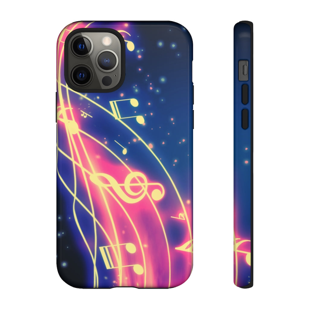 Wave Of Music iPhone Tough Cases