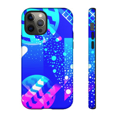 Zigzag Geometric iPhone Tough Cases